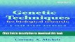 Books Genetic Techniques for Biological Research: A Case Study Approach Free Online