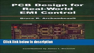 Books PCB Design for Real-World EMI Control (The Springer International Series in Engineering and