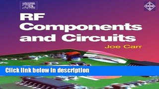 Books RF Components and Circuits Free Online