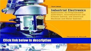 Books Industrial Electronics: Applications for Programmable Controllers, Instrumentation and