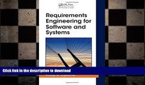 READ THE NEW BOOK Requirements Engineering for Software and Systems (Applied Software Engineering