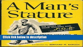 Books Man s Stature Full Online