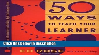 Ebook 50 Ways to Teach Your Learner Full Online