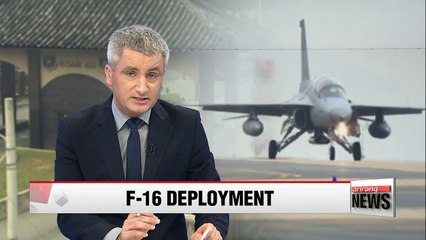 U.S. deploys 12 F-16 jets to S. Korea amid N. Korea tensions