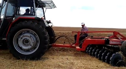 disk tiller çekimi massey ferguson