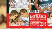 Carlos Baute presenta a su hijo Markus