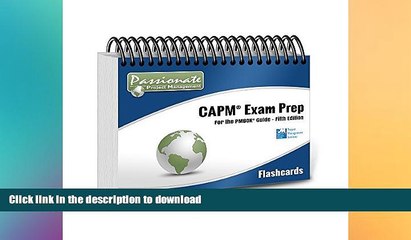 DOWNLOAD CAPM Exam Prep Flash Cards (PASS It With PASSIONATE!) READ PDF FILE ONLINE