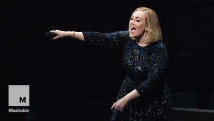Adele spotted her doppelgänger and totally made the impersonator's day