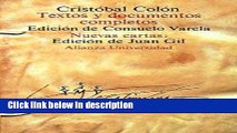 Ebook Textos y documentos completos. Relaciones de viajes, cartas y memoriales (COLECCION