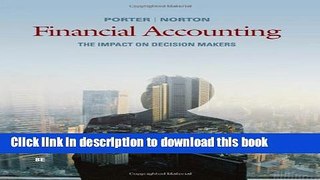PDF  Financial Accounting: The Impact on Decision Makers  Online