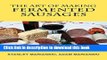 Books The Art of Making Fermented Sausages Free Online