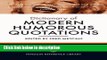 Ebook Penguin Dictionary Of Modern Humorous Quotations 2nd Edition Free Online