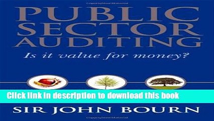 PDF  Public Sector Auditing: Is it Value for Money?  Free Books