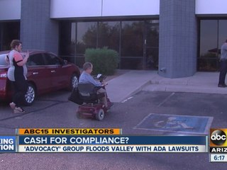 ABC15 uncovers surprise about group sweeping Valley with ADA lawsuits