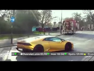 الجراج | شاهد سيارات من الذهب لأمير سعودى تغزو شوارع لندن