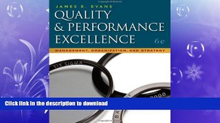 FAVORIT BOOK Quality   Performance Excellence READ EBOOK