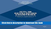 Ebook ICTs in Developing Countries: Research, Practices and Policy Implications Full Online