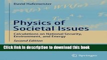 Ebook Physics of Societal Issues: Calculations on National Security, Environment, and Energy Free