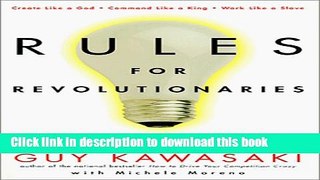 Download  Rules For Revolutionaries  Online