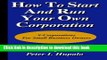 PDF  How To Start And Run Your Own Corporation: S-Corporations For Small Business Owners  {Free