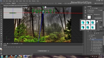 Photoshop   3D Text Tutorial