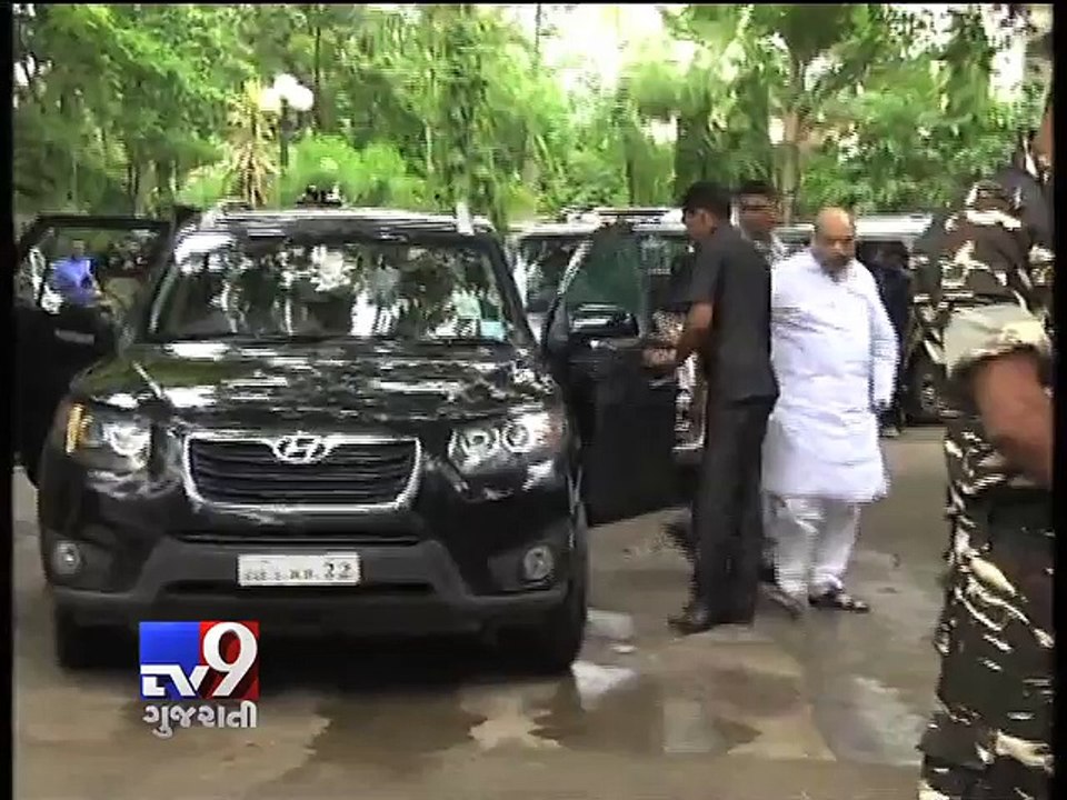 BJP Chief Amit Shah Arrives In Ahmedabad, To Announce Gujarat CM Today - Tv9 Gujarati