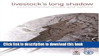 Books Livestock s Long Shadow: Environmental Issues and Options Free Online