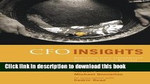 Ebook CFO Insights: Achieving High Performance Through Finance Business Process Outsourcing Free