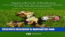 Books Agricultural Medicine: Occupational and Environmental Health for the Health Professions Full