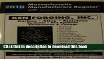Ebook 2010 Massachusetts Manufacturers Register Free Online
