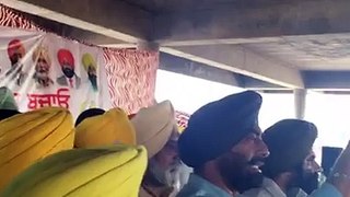 Sukhpal Singh khaira addressing the people at Amarkot