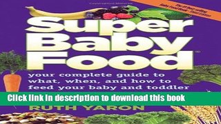 Books Super Baby Food Full Online