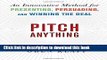 Ebook Pitch Anything: An Innovative Method for Presenting, Persuading, and Winning the Deal Free