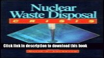Books Nuclear Waste Disposal Crisis Free Online