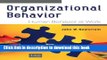 Books Organizational Behavior: Human Behavior at Work Free Download