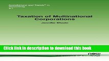 Download  Taxation of Multinational Corporations (Foundations and Trends(r) in Accounting)  {Free