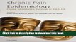 Read Chronic Pain Epidemiology: From Aetiology to Public Health Ebook Free