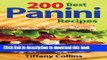 Books 200 Best Panini Recipes Free Online