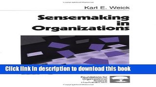 Ebook Sensemaking in Organizations Full Online KOMP