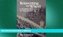 EBOOK ONLINE  Reinventing the Wheel: A Buddhist Response to the Information Age (Suny Series in