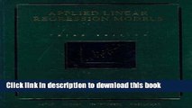 [Read PDF] Applied Linear Regression Models Download Free