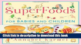 Ebook SuperFoods Full Online