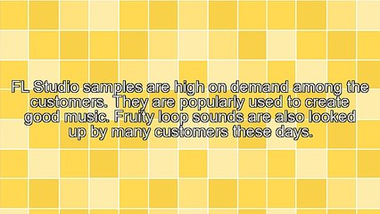 Flavoured Music With Fruity Loop Sounds