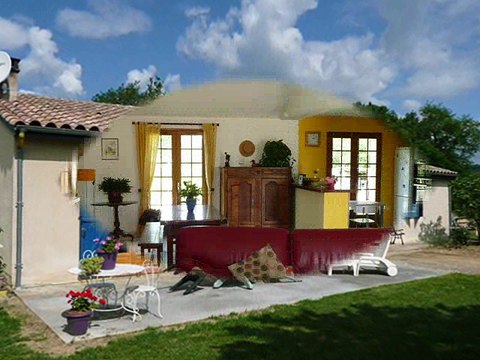 mc 4155 6 km de St Antonin noble val, Villa de plain pied, 130 m², 3500 m² de terrain