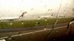 Shocking footage of Airplane Struck By Lightning Bolts