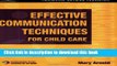 Ebook Effective Communication Techniques for Child Care Free Online