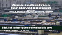 Books Agro-industries for Development Full Download