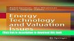 Ebook Energy Technology and Valuation Issues Full Online