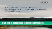 Ebook Modern Cost-Benefit Analysis of Hydropower Conflicts Full Online