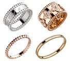 Van Cleef & Arpels Perlee Collection Rings